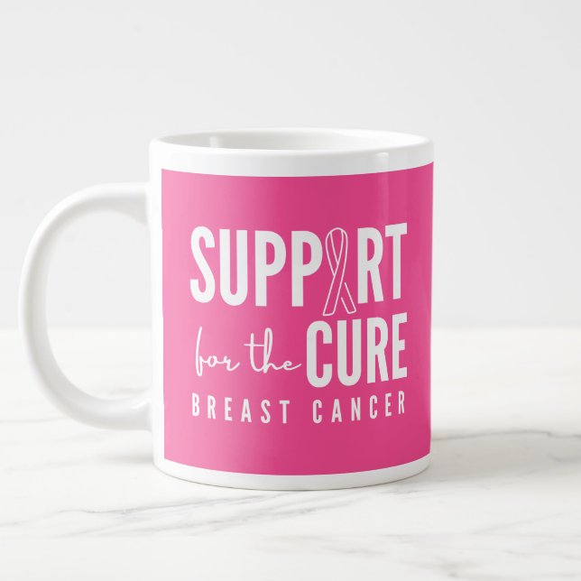 Taza De Café Gigante tratamiento contra el cáncer de mama (Izquierda)