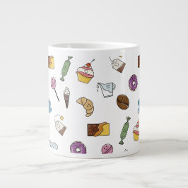 Taza De Café Gigante Tratamientos dulces Café / Té Mug