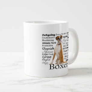 Taza De Café Gigante Travesías de Boxer Jumbo Mug