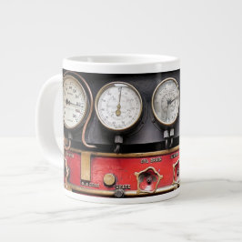 TAZA DE CAFÉ GIGANTE TREN DE VAPOR
