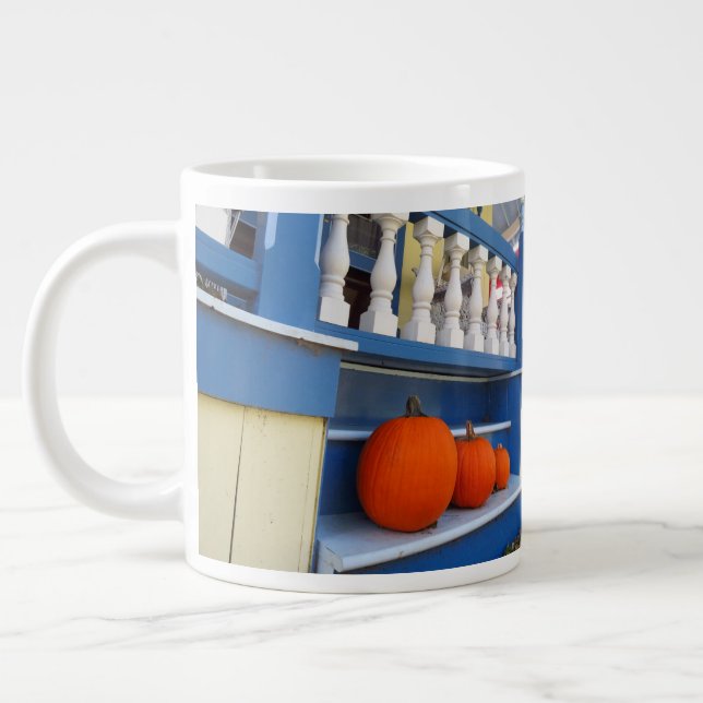 Taza De Café Gigante Tres calabazas en un paso - Viñedo de Martha (Izquierda)
