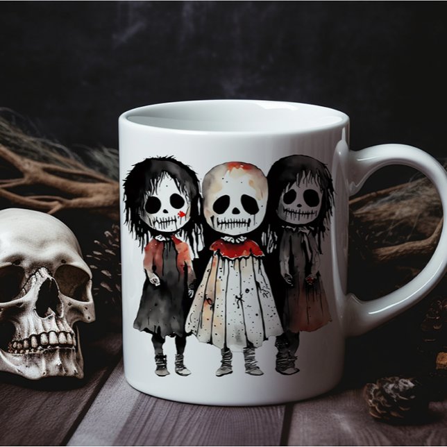 Taza De Café Gigante Tres niños fantasmas (Subido por el creador)