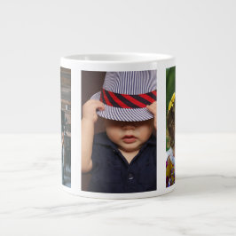 Taza De Café Gigante Tres Personalizados personalizadas de fotos