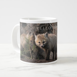 Taza De Café Gigante Tres Red de Cubos Fox, Parque Nacional Yellowstone