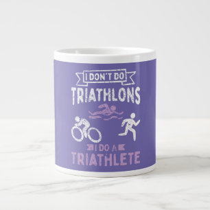 Taza De Café Gigante Triathlon Funny