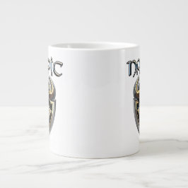Taza De Café Gigante Tribu Nórdica 20oz