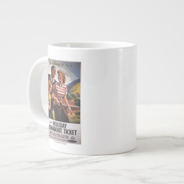 Taza De Café Gigante Trío de la familia en ahorros del vagabundo del (Izquierda)