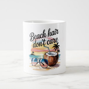 Taza De Café Gigante Tripulación de primos vacaciones de verano en la p