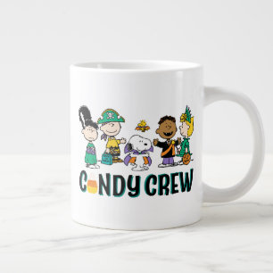 Taza De Café Gigante Tropa de Dulces de Peanuts Pandilla de Halloween