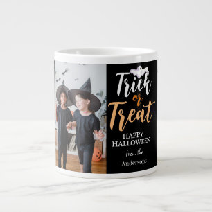 Taza De Café Gigante Truco o trato Fotos familiares de Spooky Hallowe