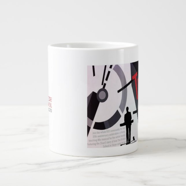 Taza De Café Gigante True! jumbo mug (Frente)