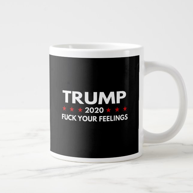 Taza De Café Gigante Trump 2020 (Derecha)