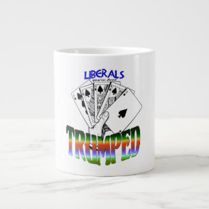 TAZA DE CAFÉ GIGANTE TRUMPED