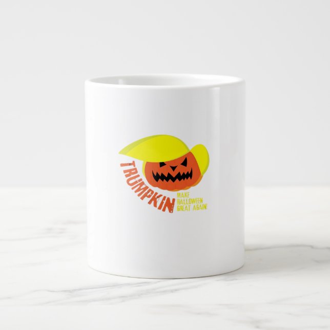 Taza De Café Gigante Trumpkin - Funny Mash (Frente)
