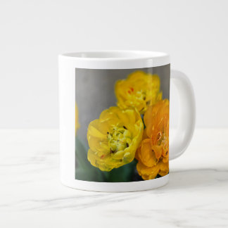 Taza De Café Gigante Tulipán peonía