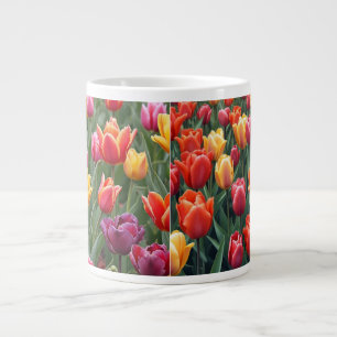 Taza De Café Gigante Tulipanes holandeses