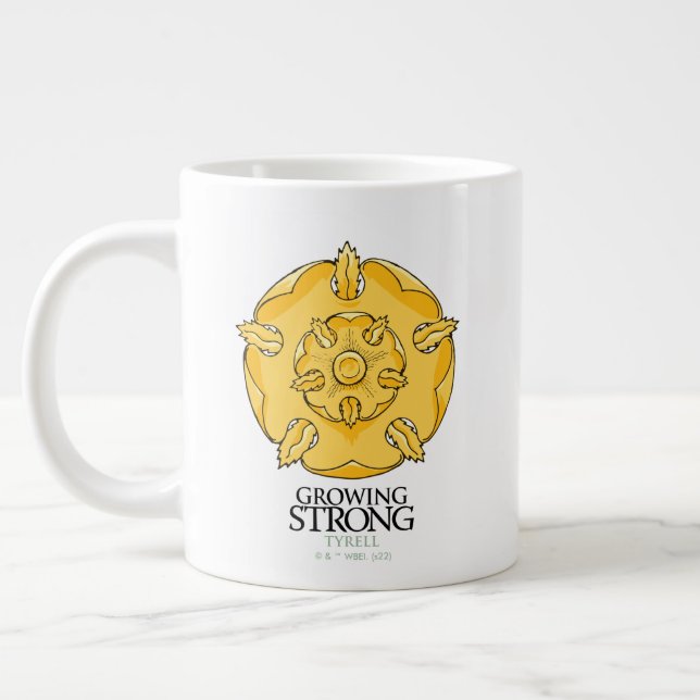 Taza De Café Gigante Tyrell Sigil - creciendo fuerte (Izquierda)