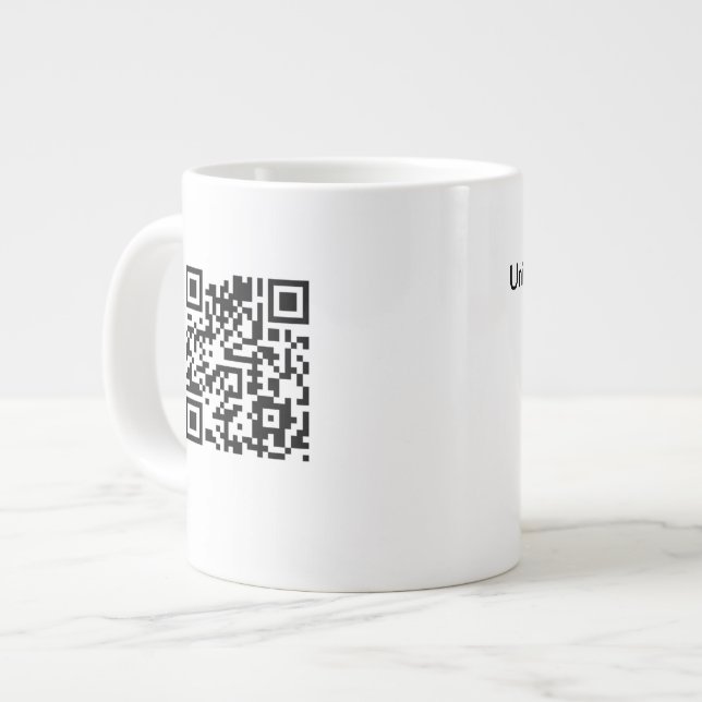 TAZA DE CAFÉ GIGANTE U.U. ENORME MUG (Izquierda)