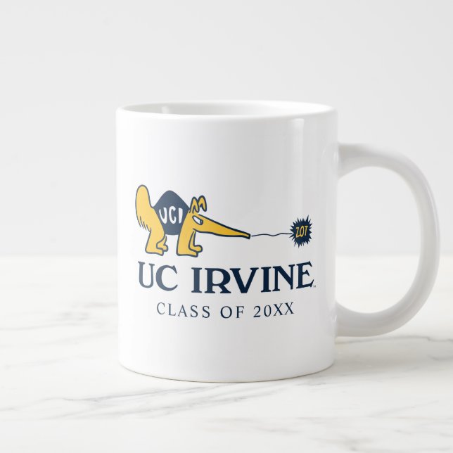 Taza De Café Gigante UC Irvine | UCI Anteaters Zot! (Derecha)