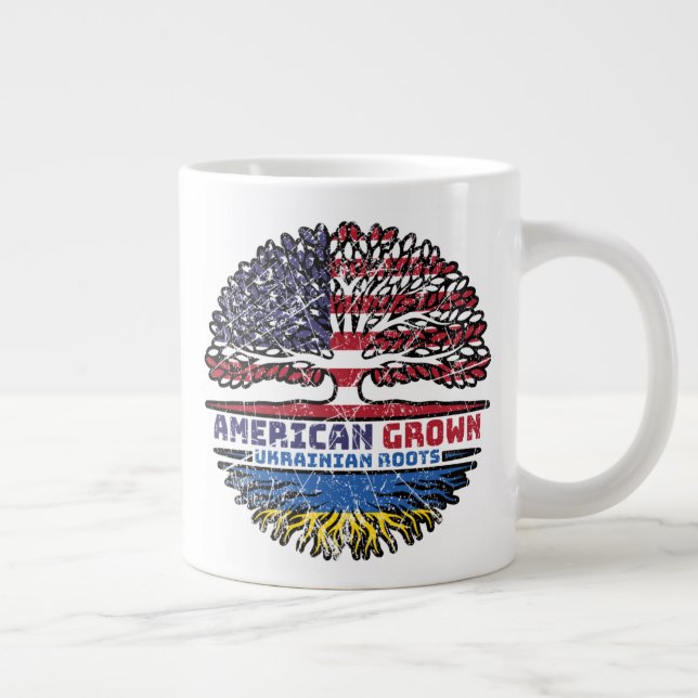 Taza De Café Gigante Ucrania Ucrania Estados Unidos Estados Unidos (Derecha)