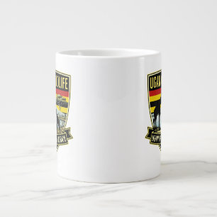 Taza De Café Gigante Uganda Vida Silvestre – Perla De La Aventura Safar