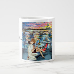 Taza De Café Gigante Un besamoscas francés