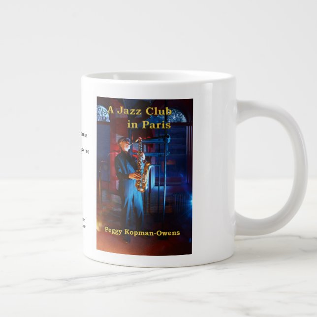 Taza De Café Gigante "Un club de jazz en París" (Derecha)