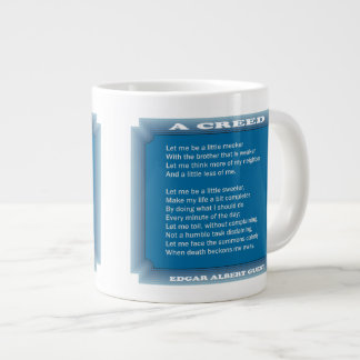 Taza De Café Gigante Un credo de la huésped de Edgar