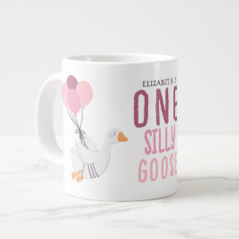 Taza De Café Gigante Un cumpleaños rosado y tonto