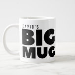 Taza De Café Gigante Un enorme jarro | Copa Jumbo de Novedad de nombres<br><div class="desc">Un regalo de novedad humorístico que pondrá una GRAN sonrisa en la cara de cualquiera.</div>