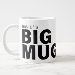 Taza De Café Gigante Un enorme jarro   Copa Jumbo de Novedad de nombres
