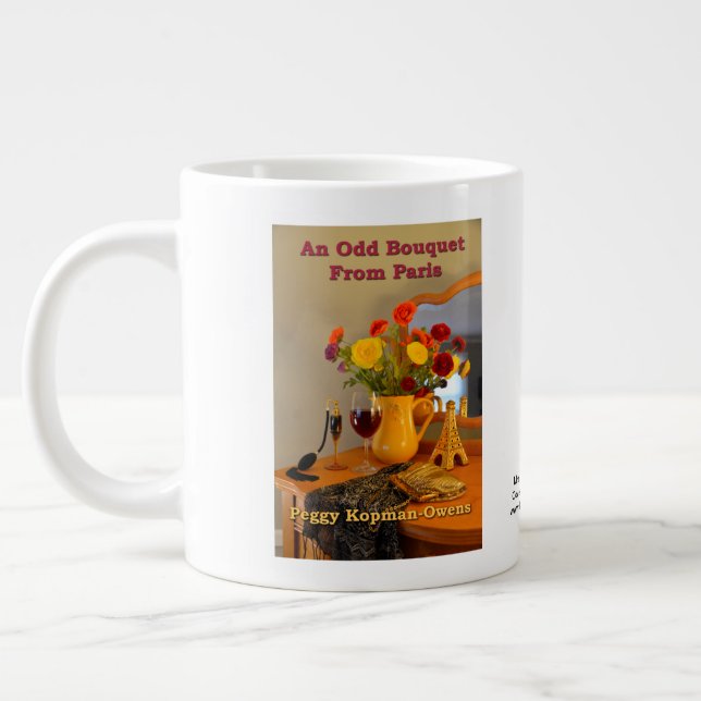 Taza De Café Gigante "Un extraño Bouquet de París" (Izquierda)