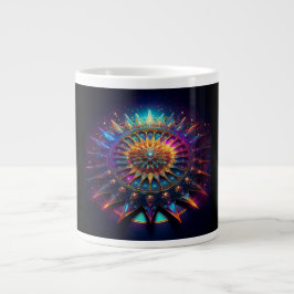 Taza De Café Gigante Un fractal de triángulo de Sierpinski