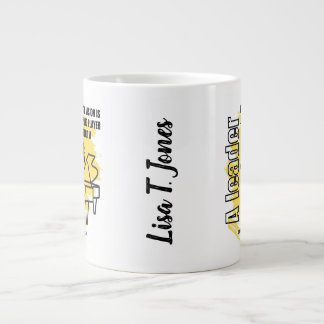 Taza De Café Gigante Un Líder Sin Una Visión