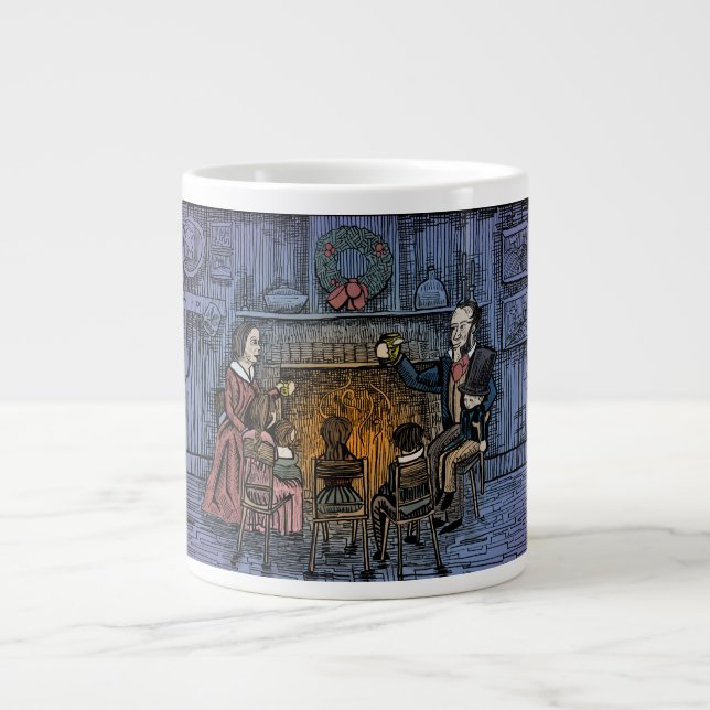 Taza De Café Gigante Un Navidad Carol: Fundador de la fiesta (Frente)