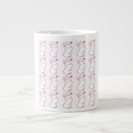 Taza De Café Gigante Un pequeño conejo hecho de sentimientos