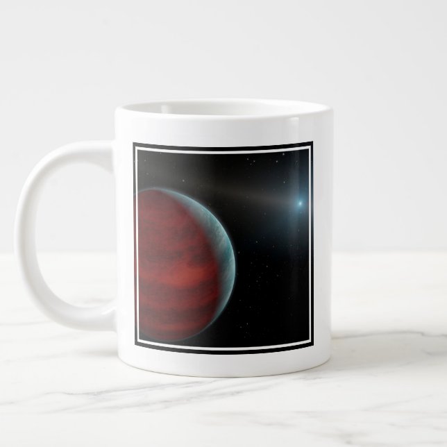 Taza De Café Gigante Un Planeta Gigante De Gas Alrededor De Una Estrell (Izquierda)