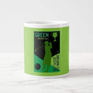 Taza De Café Gigante Un regalo de golf original