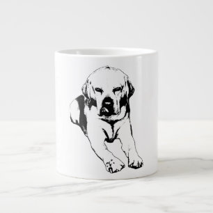 Taza De Café Gigante Un reloj audaz al amanecer