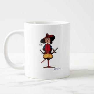 Taza De Café Gigante Un Swashbuckler duro