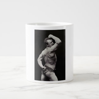 Taza De Café Gigante Una nueva pose de los hombres fuertes Eugen Sandow