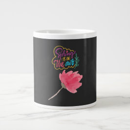 Taza De Café Gigante Una serie visual de primavera