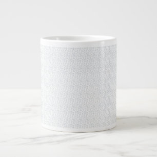 Taza De Café Gigante Una superficie completamente blanca e incansable l