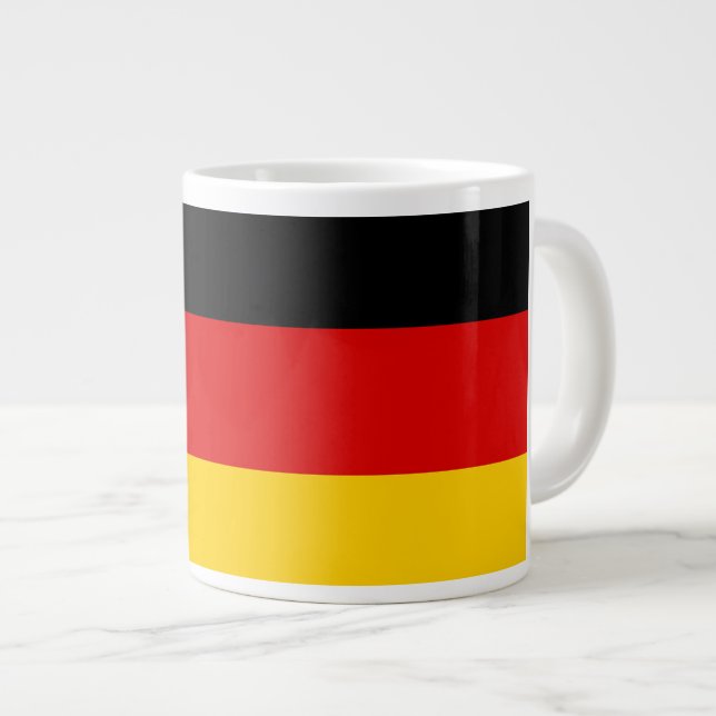 Taza De Café Gigante Unity Justice Freedom Germany Flag Mug (Derecha)