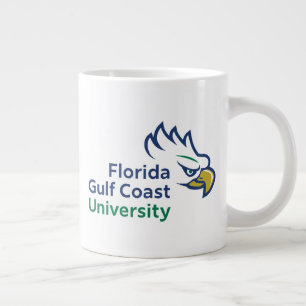 Taza De Café Gigante Universidad de la Costa del Golfo de Florida   Águ