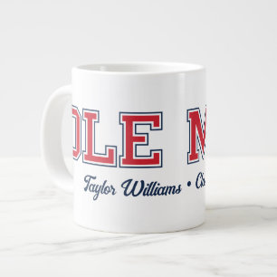 Taza De Café Gigante Universidad de Misisipi   Ole Miss Wordmark
