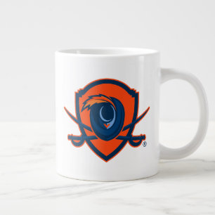 Taza De Café Gigante Universidad de Virginia Escudo de Cavalier