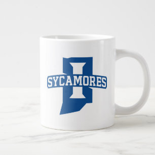 Taza De Café Gigante Universidad Estatal de Indiana Sycamores