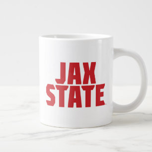 Taza De Café Gigante Universidad Estatal de Jacksonville JAX STATE Rojo