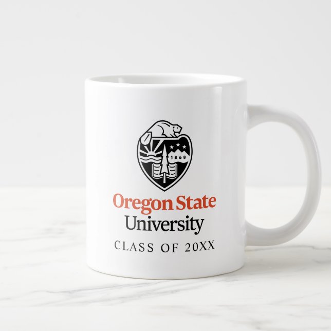 Taza De Café Gigante Universidad Estatal de Oregon (Derecha)